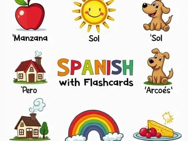 spanish flash cards