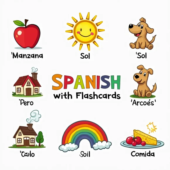 spanish flash cards